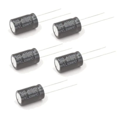 Afbeelding van Radiale elektrolytische condensator, 470 µF/25 V, 105 C (5 stuks)