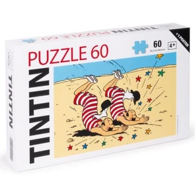 Afbeelding van Kuifje puzzel 60 stukjes Tintinimaginatio