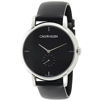 Afbeelding van Calvin Klein heren horloge analoog quartz One Size Zwart 32019306