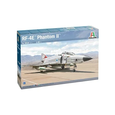 Afbeelding van 1:48 Italeri 2818 RF 4E Phantom II Plane Plastic Modelbouwpakket