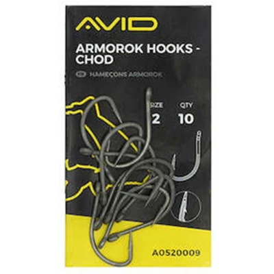 Afbeelding van Avid Carp Armorok Hooks Chod (10 pcs) Maat : size 2