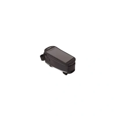 Image de Sacoche velo cadre zefal z console pack t2 noir sur tube horizontal porte smartphone (1.3l