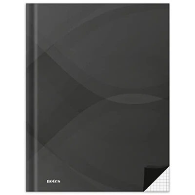 Afbeelding van RNK 46516 notitieboek, A5, 96 vellen, 70 g/m², geruit, carbon zwart