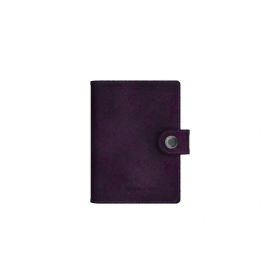 Afbeelding van Ledlenser Lite Deep Wine matte portemonnee, geïntegreerde RFID bescherming, oplaadbaar ledlicht, 150 lumen, kaarthouder (identiteitskaart, bankkaarten, enz.), USB C, kaarthouder, leer