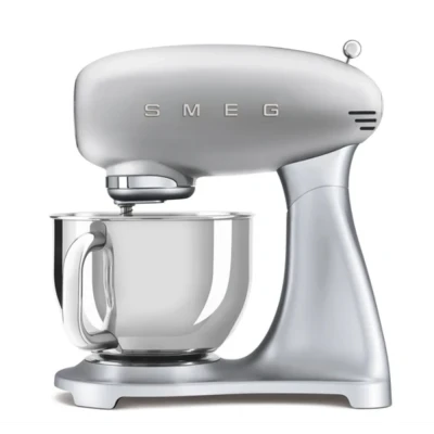 Afbeelding van SMEG SMF02SVEU Keukenmachine inox mengkom volume 4,8 liter metaalgrijs met zilver