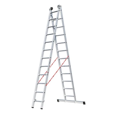 Afbeelding van Euroline 2 delige Reformladder 2x12 Sporten