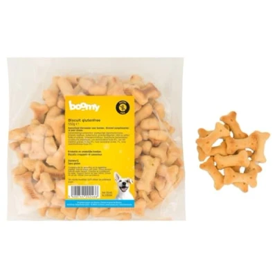 Afbeelding van Boomy Hondensnacks Hondenkoekjes Glutenvrije biscuit 2 x 550g