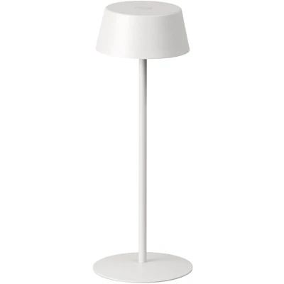 Afbeelding van LED oplaadbare tafellamp Verona, wit, dimbaar, verstelbaar, IP54