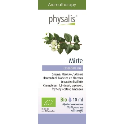 Afbeelding van Physalis Mirte Olie Bio 10ml