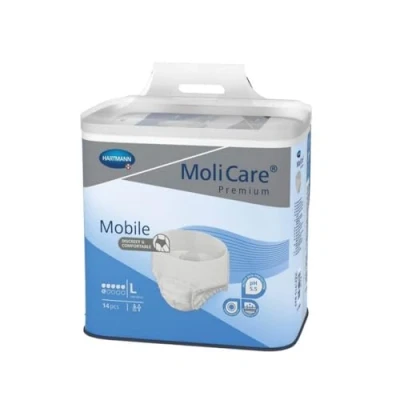 Afbeelding van Hartmann MoliCare Mobile 6 druppels Large Karton van 56 incontinentieslips