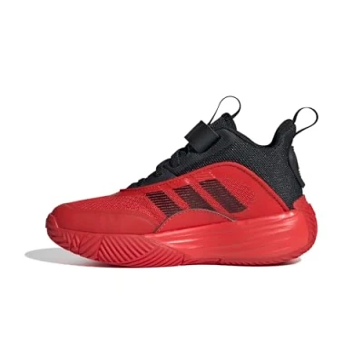 Image de adidas Mixte enfant OWNTHEGAME 3.0 SHOES, core black/RED/RED, 31 1/2 EU