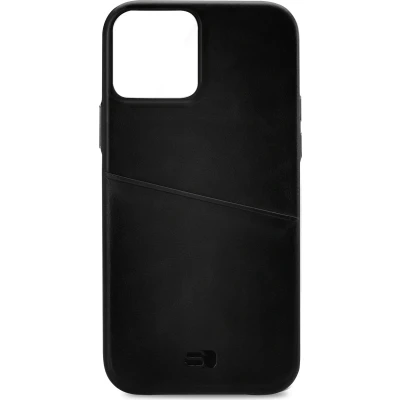 Afbeelding van Senza Pure Leather Cover with Card Slot Apple iPhone 13 Pro Max Deep Black