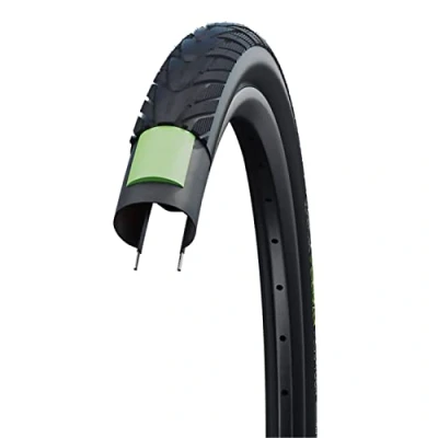 Afbeelding van Buitenband Schwalbe Energizer Plus GreenGuard 27.5 x 2.00&quot; 50 584 mm zwart met reflectie