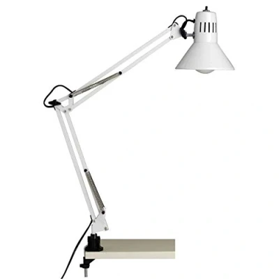 Afbeelding van Brilliant HOBBY bureaulamp met klem, wit