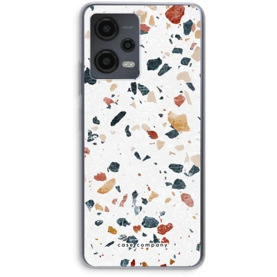 Afbeelding van Case Company® hoesje geschikt voor Xiaomi Redmi Note 12 Terrazzo N4 Soft Cover Telefoonhoesje Bescherming aan alle Kanten en Schermrand