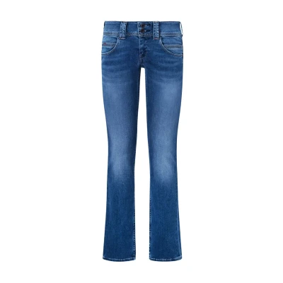 Afbeelding van Pepe Jeans Venus Straight leg jeans, Dames, Maat: 28x34, 000
