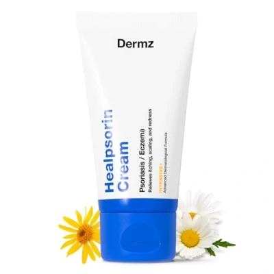 Afbeelding van Crème voor psoriasis, eczeem, rosacea en dermatitis Vermindert droogheid ontsteking Behandeling van jeuk, barsten huidirritatie Dermatologie