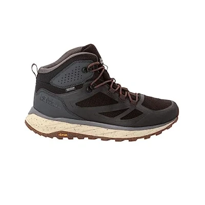 Afbeelding van Jack Wolfskin Terraventure Outdoorschoenen, Heren, Maat: 44, Phantom / grey Kunststof/ textiel