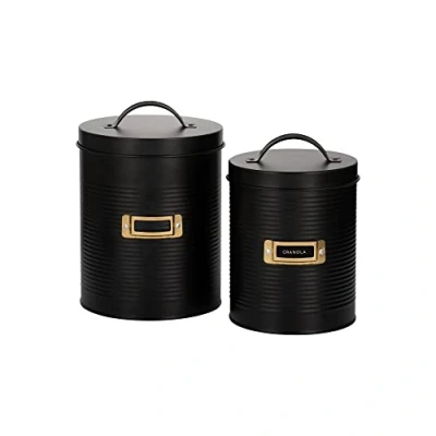Afbeelding van Typhoon Otto Opbergdozen, zwart, 2 stuks