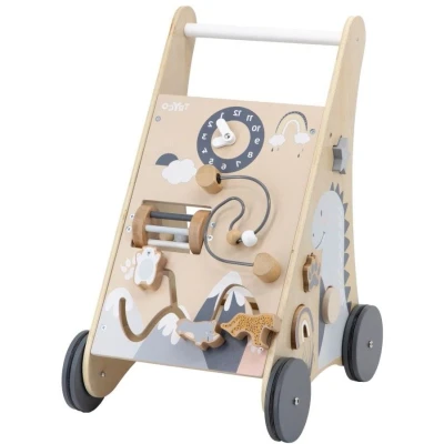 Afbeelding van Tryco Loopwagen Hout