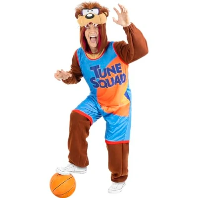 Afbeelding van FUNIDELIA Taz Space Jam kostuum Looney Tunes Maat: M L