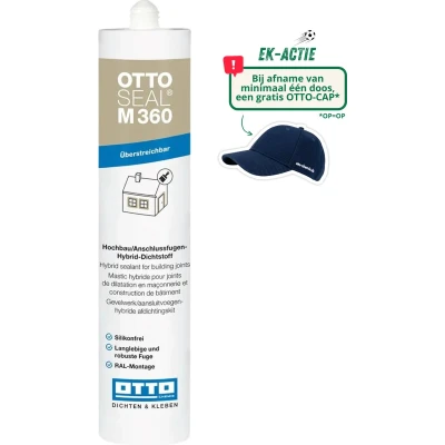 Afbeelding van Ottoseal M360 310ml Wit C01 Otto Chemie