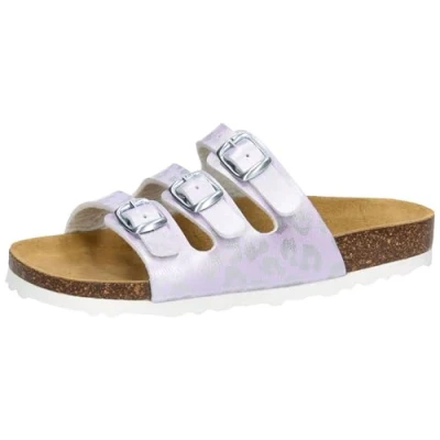 Afbeelding van Lico Mules Bioline Kids unisexes pour enfant, violet argenté, 29 EU