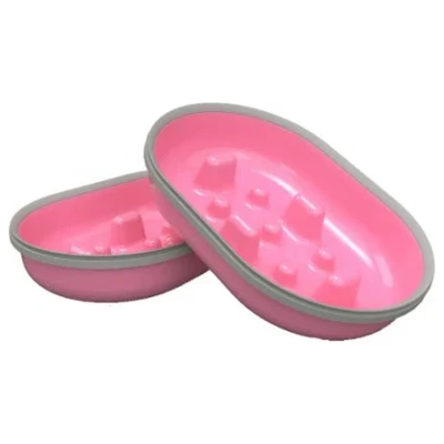 Afbeelding van Surefeed Anti Schrokbak Kattenvoerbak Roze