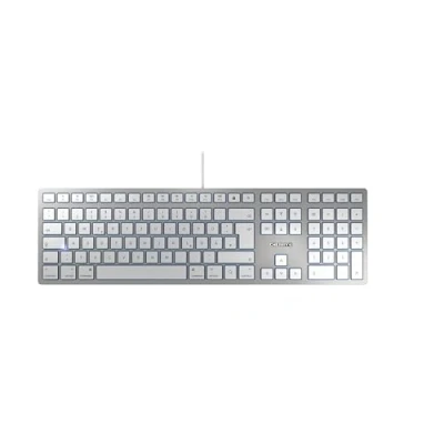Image de CHERRY KC 6000 SLIM FOR MAC Clavier USB Allemand commutateur : SX argent