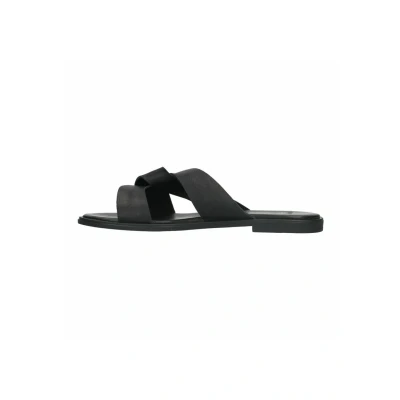 Afbeelding van Manfield Muiltjes, Dames, Maat: 42, Schwarz Leer