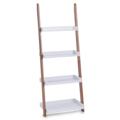 Afbeelding van ZELLER Ladderplank, 4 niveaus voor accessoires, 145 cm hoog
