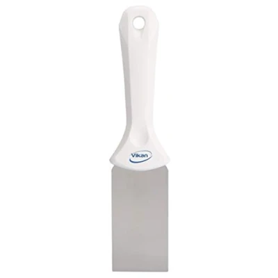 Afbeelding van Vikan Handschrapers en Krabbertjes Hygiene Handschraper met RVS Blad Wit 50mm