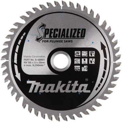 Afbeelding van Makita Inval Zaagblad 165x20x2 mm B 56742