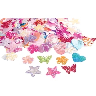 Afbeelding van Colorations Glanzende Stoffen Vormen, 500st.