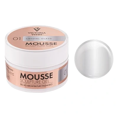 Afbeelding van Victoria Vynn Mousse Sculpture Gel 01 Crystal Glass 50ml