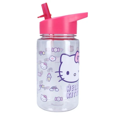 Afbeelding van Hello Kitty Drink Up Drinkfles Roze 450ml Schoolbeker