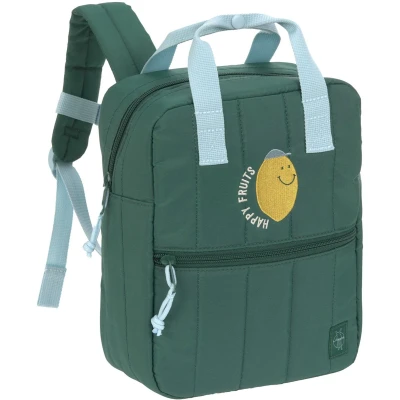 Afbeelding van Lässig, Kleutertas, Rucksack Mini Square Little Gang, Lemon / Dark green, Groen