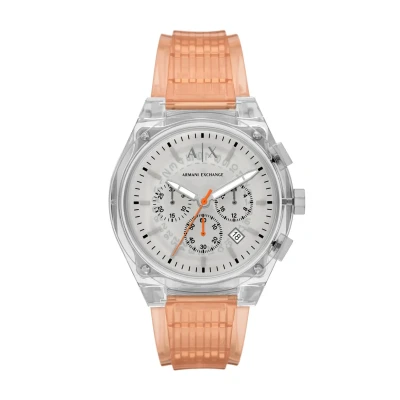 Afbeelding van Armani Exchange heren Horloge AX4166 in de kleur Transparant