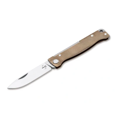 Afbeelding van Böker Plus Atlas Brass 16.6 Cm Opvouwbaar Zakmes Inklapbaar Mes