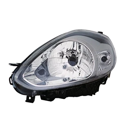 Afbeelding van PRASCO FT3444904 Koplampen Links H4 Chroom Met regelmotor voor LWR FIAT: Punto Evo Hatchback