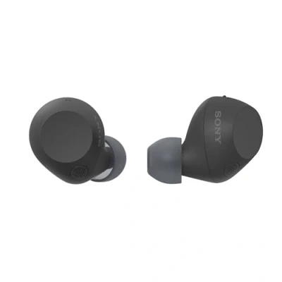 Image de Sony WF C710NSA Ecouteurs sans fil à réduction de bruit, écouteurs légers, commandes tactiles, connexion multipoint, IPX4, jusqu&#039;à 40 HR batterie, charge rapide, iOS et Android Noir