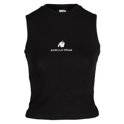 Afbeelding van Gorilla Wear Livonia Crop Top Zwart XS