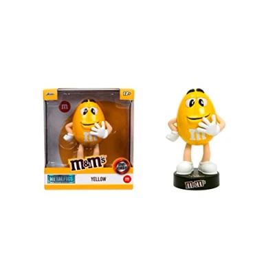 Afbeelding van Metaal figuur Gele M&amp;M Jada Metalfigs