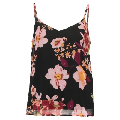 Afbeelding van Pieces Top, Dames, Maat: XS, Black