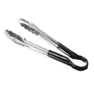 Image de HENDI Pince de Service HACCP, Poignée Enduite aux Couleurs Cuisine, Alimentaire, à Barbecue, Cuisson, 250 mm, Acier Inoxydable, Noir