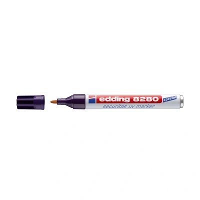 Image de edding Marqueur UV 8280 securitas, pointe ogive, transparent