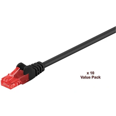 Afbeelding van U/UTP CAT6 5M Black10 PACK