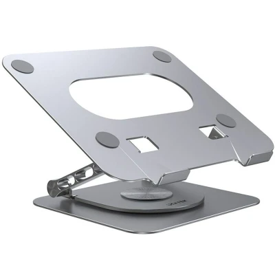 Afbeelding van Unitek PODSTAWKA POD LAPTOPA REGULOWANA 360 10 16&quot; (15.98&quot;), Monitorsteun, Zilver