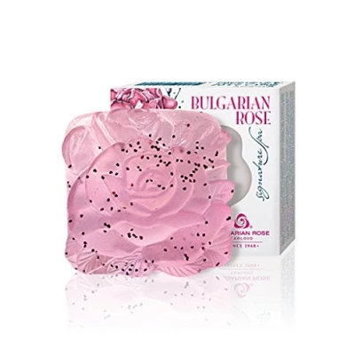 Afbeelding van Glycerin soap Signature Spa pink Handzeep met kaviaar complex en 100% natuurlijke rozenwater roze