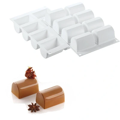 Afbeelding van Silikomart Siliconen Bakvorm Bûchette 7,5x5x4,6cm